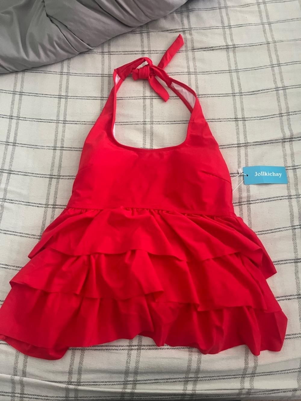 Halter swim top